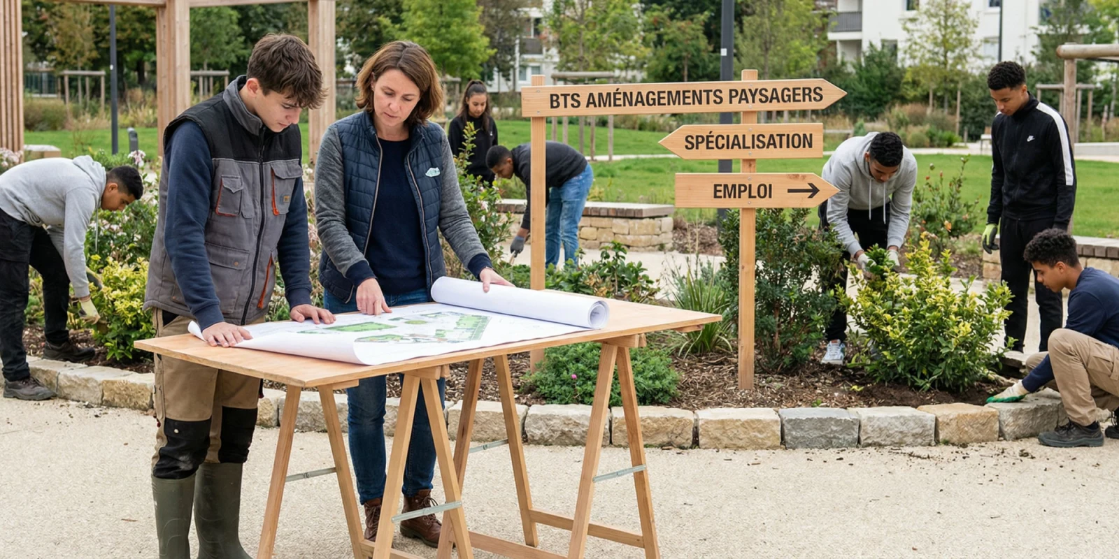 Après le Bac Pro Aménagements Paysagers : Poursuites d'Études et Débouchés Professionnels